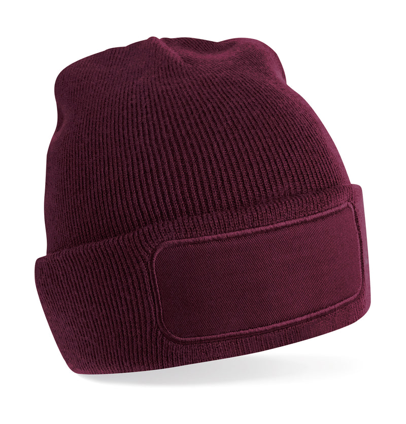 Chargez l'image dans la visionneuse de la galerie, Bonnet doublé avec patch rectangulaire personnalisable – BEECHFIELD BF445.
