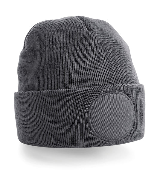 Bonnet doublé avec patch rond personnalisable – BEECHFIELD B446
