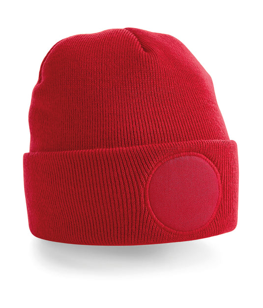 Bonnet doublé avec patch rond personnalisable – BEECHFIELD B446