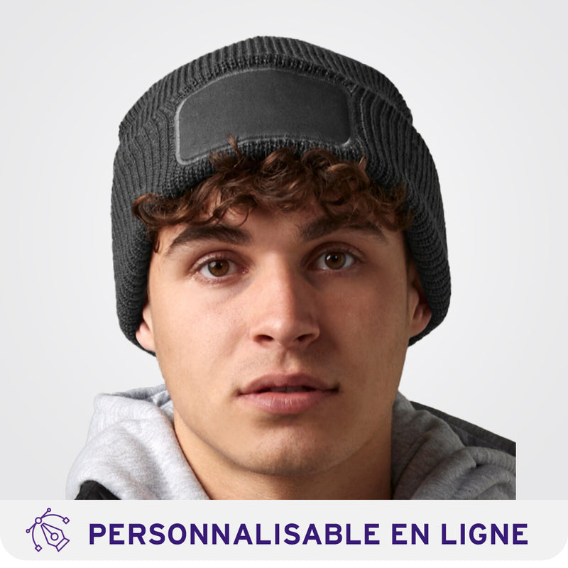 Chargez l'image dans la visionneuse de la galerie, Bonnet thermique Thinsulate™ avec patch personnalisable – BEECHFIELD B440
