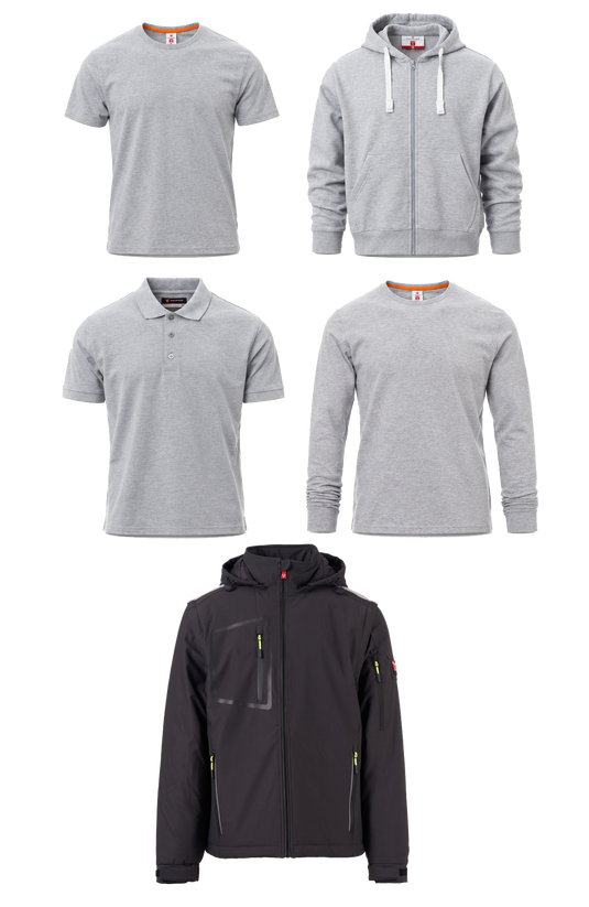 Pack Intégral +  11 vêtements de travail personnalisés