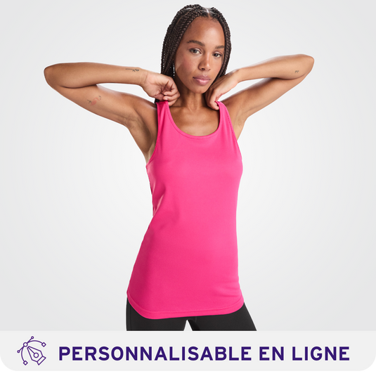 Débardeur de sport femme respirant personnalisable – ROLY SHURA PD0349