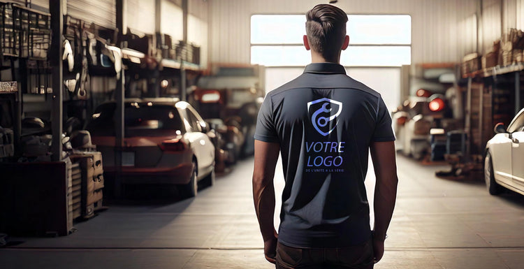 Garagiste_de_dos_habille_avec_un_polo_logote_dans_un_garage_lumineux