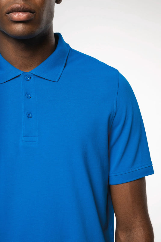 Polo piqué manches courtes 220 g/m² - 100% coton