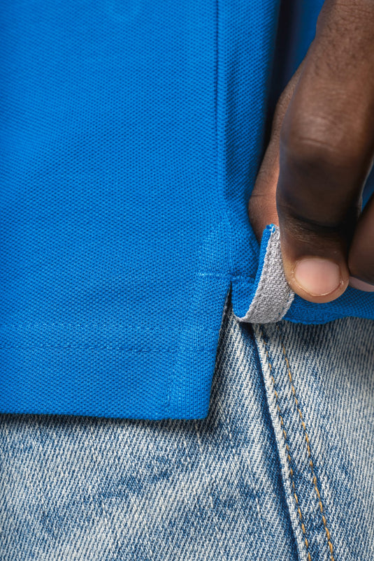 Polo piqué manches courtes 220 g/m² - 100% coton