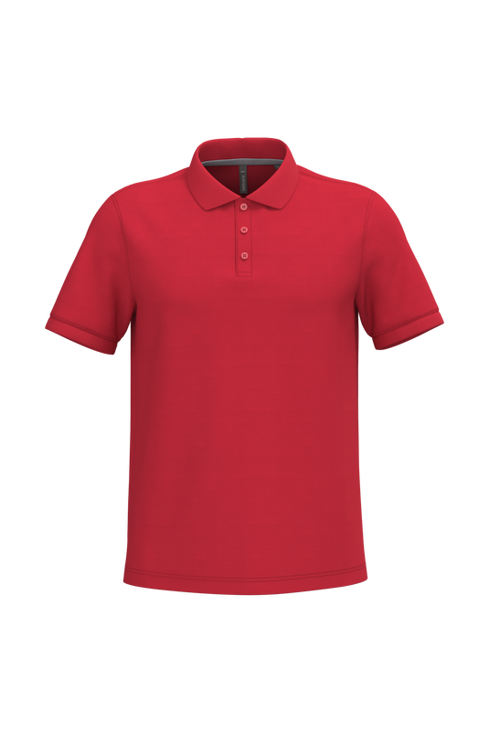Polo piqué manches courtes 220 g/m² - 100% coton