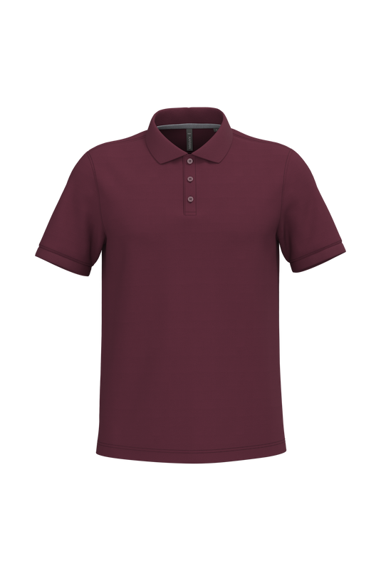 Polo piqué manches courtes 220 g/m² - 100% coton