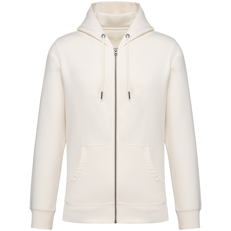 Chargez l'image dans la visionneuse de la galerie, Sweat zippé à capuche unisexe bio personnalisable
