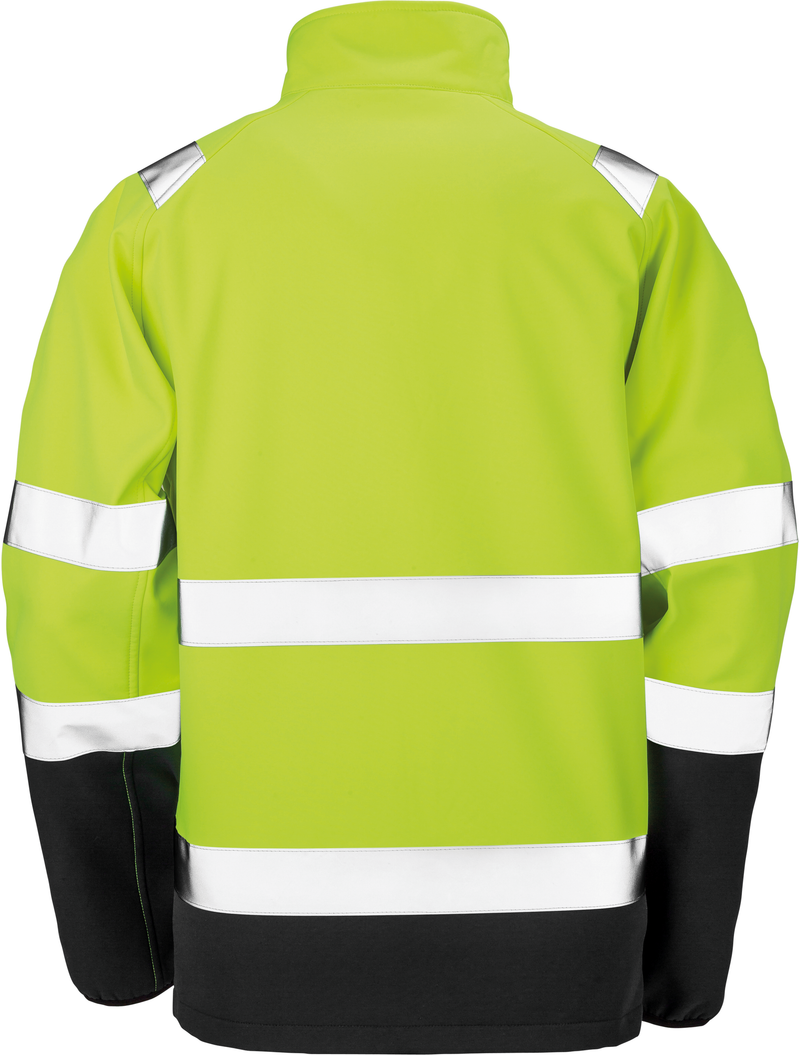 Chargez l'image dans la visionneuse de la galerie, Veste softshell haute visibilité personnalisable
