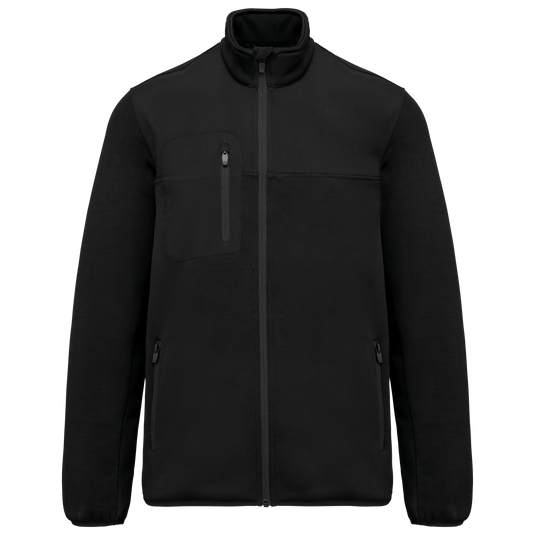 Veste polytricot recyclée homme WK9108 personnalisable