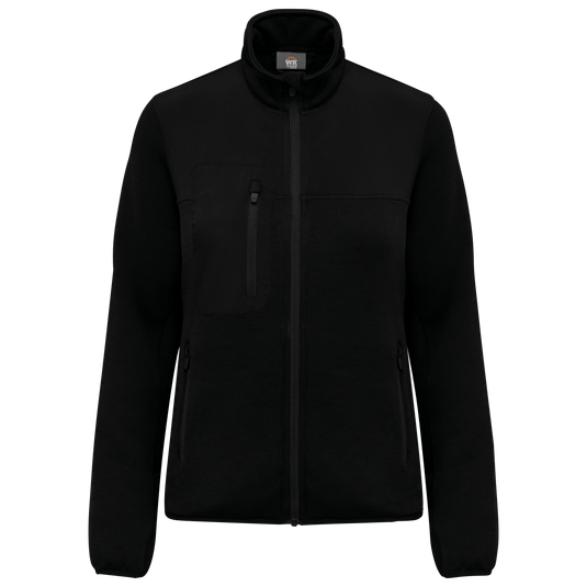 Veste femme polytricot recyclé personnalisable