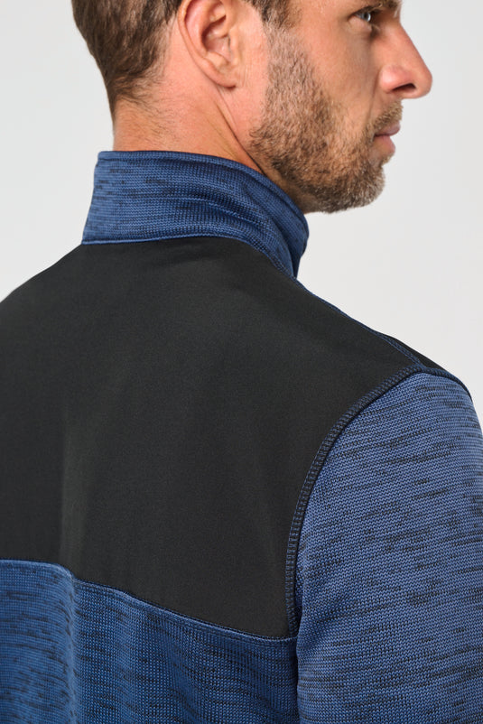 Veste polytricot recyclée homme WK9108 personnalisable