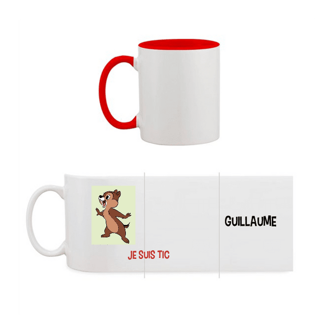 Mug couleur personnalisé