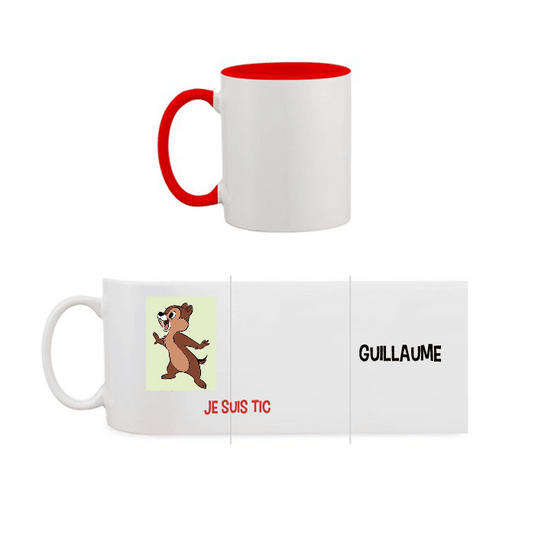 Mug couleur personnalisé