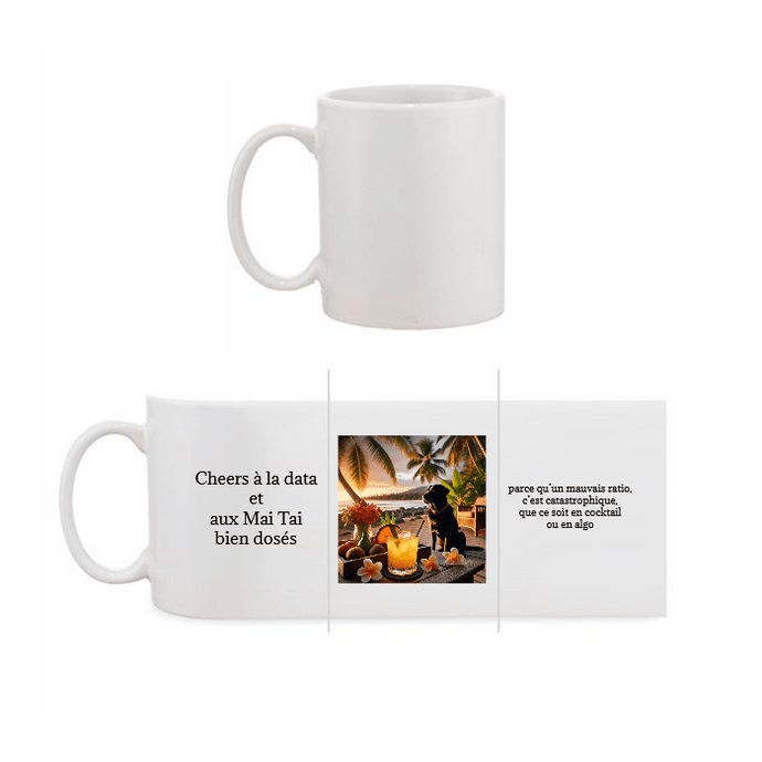 Mug personnalisé photo et texte