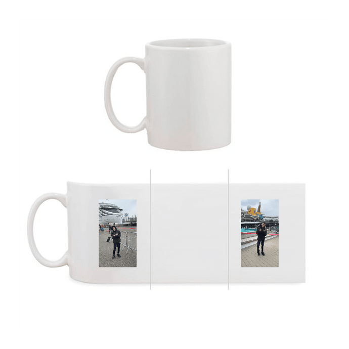 Mug personnalisé photo et texte