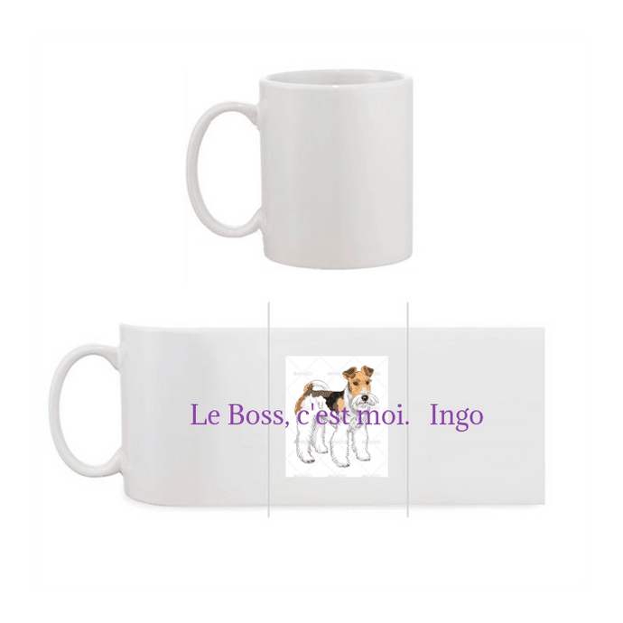 Mug personnalisé photo et texte
