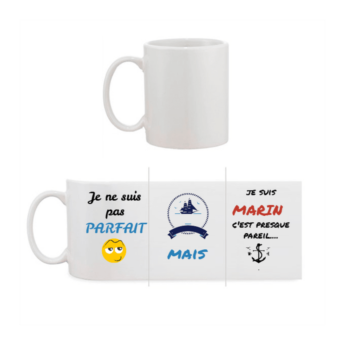 Mug personnalisé photo et texte