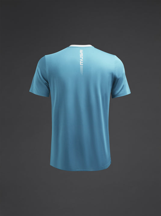 T-shirt de tennis et padel personnalisable homme – MUSAI HEKIMA MU0111
