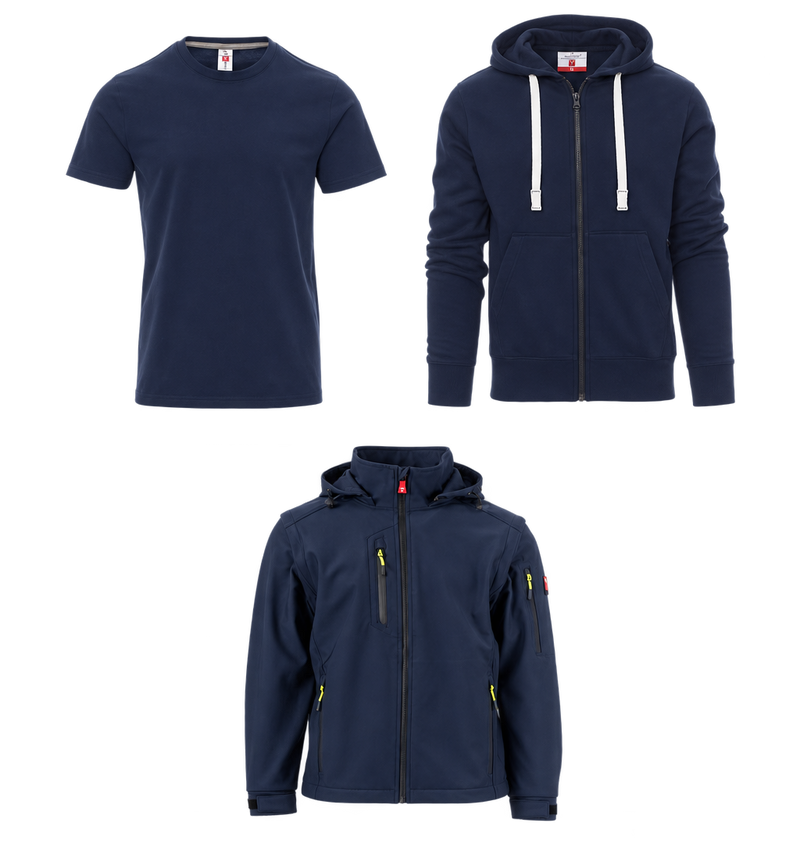 Chargez l'image dans la visionneuse de la galerie, Pack Essentiel + Veste – 8 vêtements de travail personnalisés
