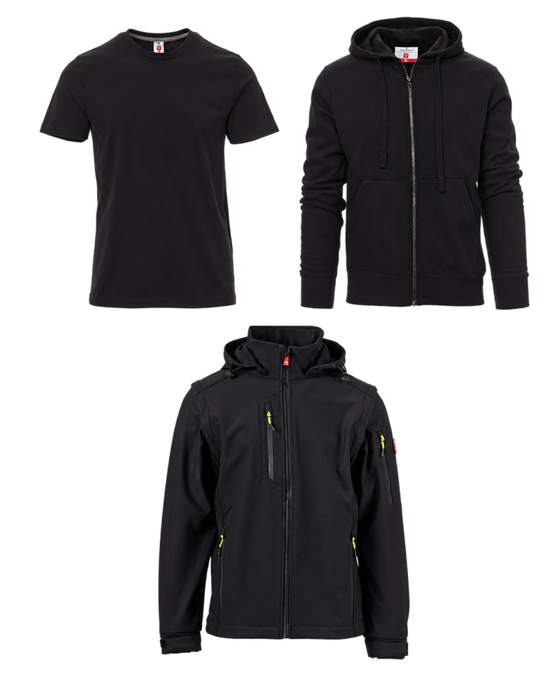 Chargez l'image dans la visionneuse de la galerie, Pack Essentiel + Veste – 8 vêtements de travail personnalisés

