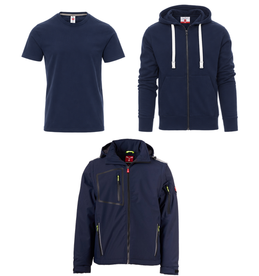 Pack Essentiel + Veste Matelassée – 8 vêtements personnalisés