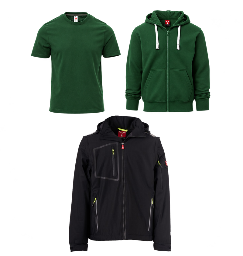 Chargez l'image dans la visionneuse de la galerie, Pack Essentiel + Veste Matelassée – 8 vêtements personnalisés
