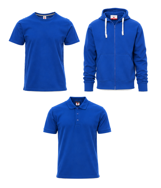 Pack Polyvalent – 8 vêtements professionnels personnalisés