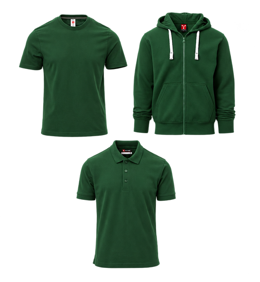 Pack Polyvalent – 8 vêtements professionnels personnalisés