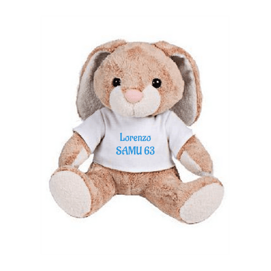 Peluche Lapin personnalisée