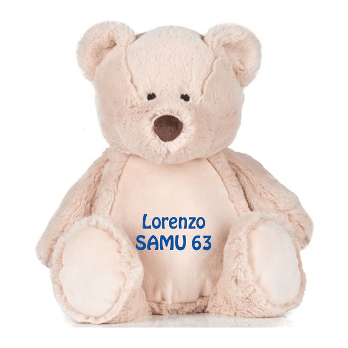 Peluche Ours à broder