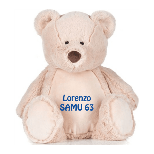 Peluche Ours à broder