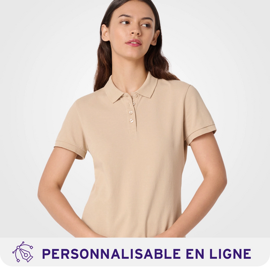 Polo piqué femme 200Gr/m² personnalisable