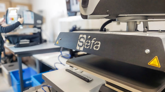 Presse à flocage sefa en macro