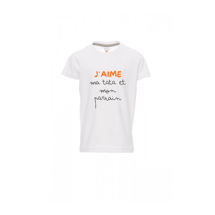Tee-shirt Blanc Enfant Coton 150gr/m²