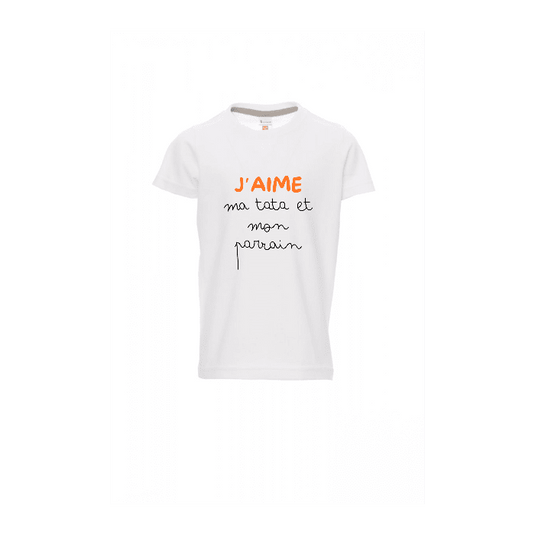Tee-shirt Blanc Enfant Coton 150gr/m²