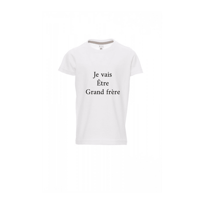 Tee-shirt Blanc Enfant Coton 150gr/m²