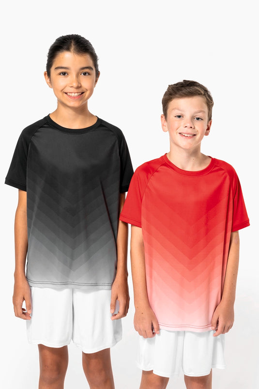 enfants en tenue de sport à personnaliser au logo du club