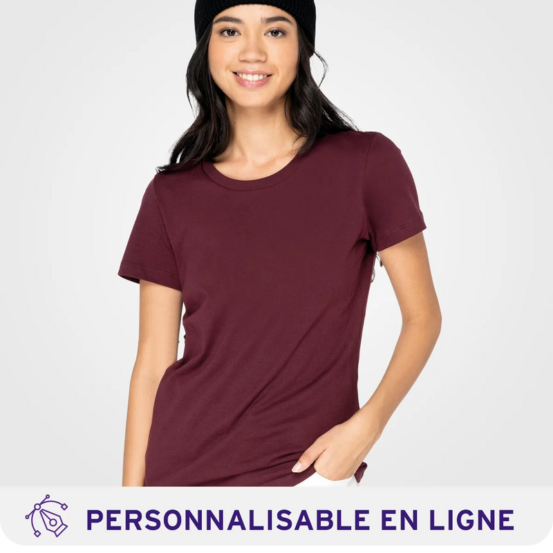 Chargez l'image dans la visionneuse de la galerie, T-shirt éco-responsable femme
