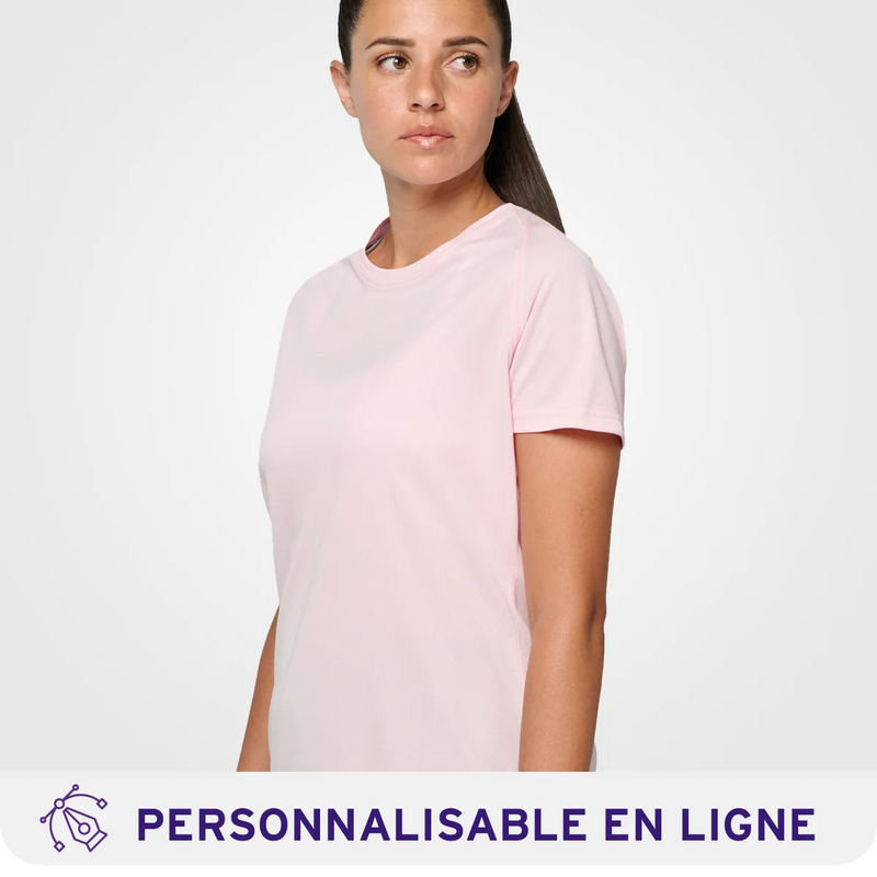 Chargez l'image dans la visionneuse de la galerie, T-shirt de sport manches courtes femme PROACT-PA439

