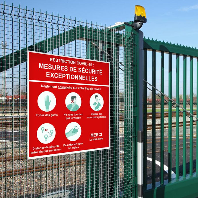 Panneau de signalétique _ Impression_Nantes_Saint_Nazaire
