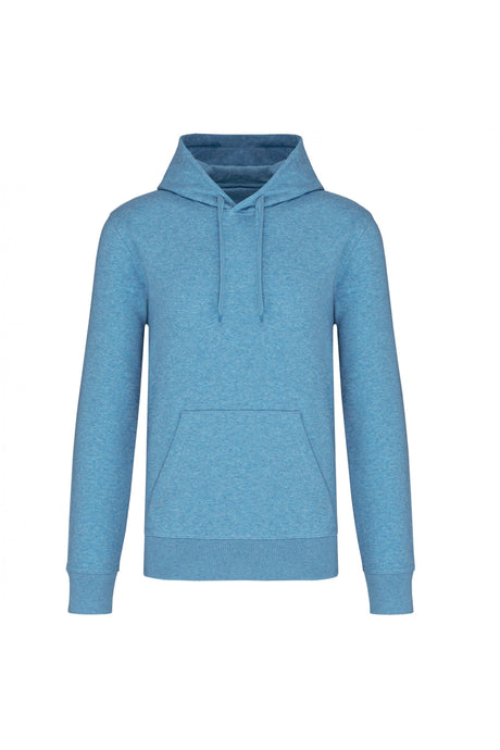 Sweat-shirt écoresponsable à capuche homme couleurs  / KARIBAN K4027