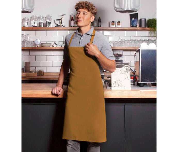 Tablier à bavette Basic avec boucle / KARLOWSKY _ Impression_Nantes_Saint_Nazaire